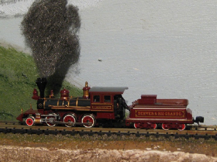 n scale shay locomotive