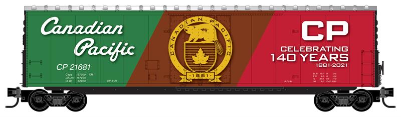 Micro-Trains MTL N Canadian Pacific 50' Box Car 18100060