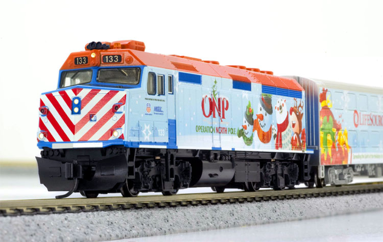 kato christmas train