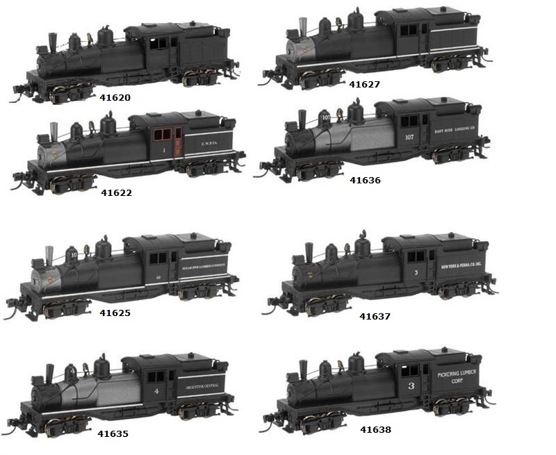 Shay Steam Loco ***Pre-Order *** - N Scale Shay Steam Locomotive