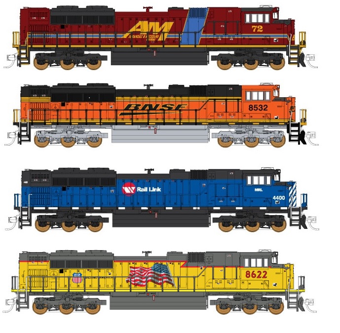 n scale sd70ace