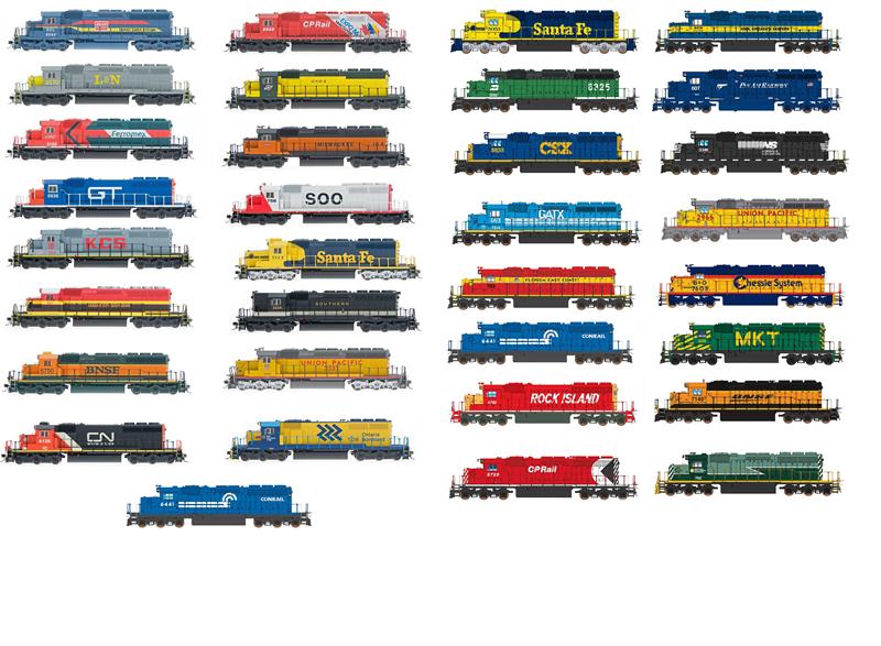 n scale diesel locomotives