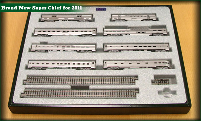 kato santa fe super chief 8 car set