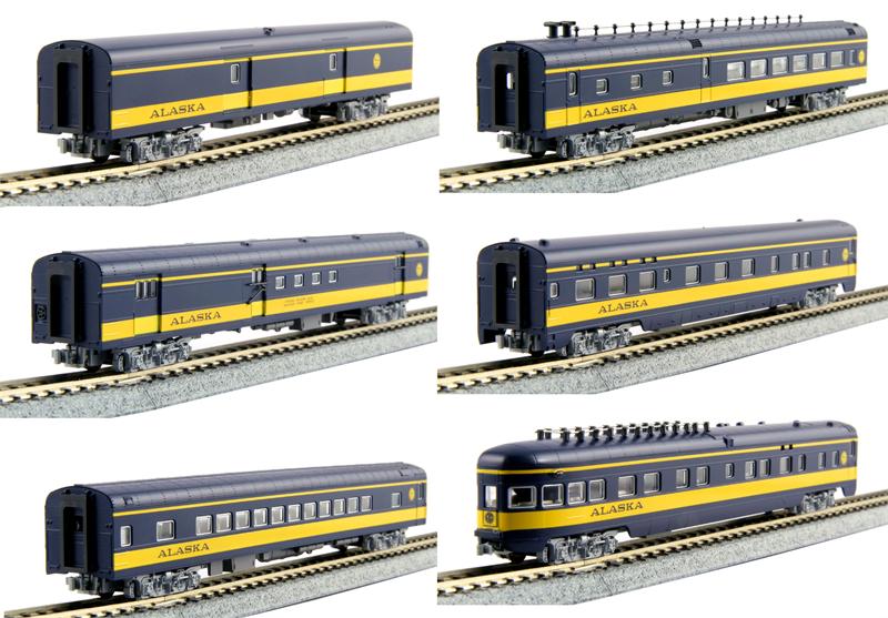 n scale passenger train sets