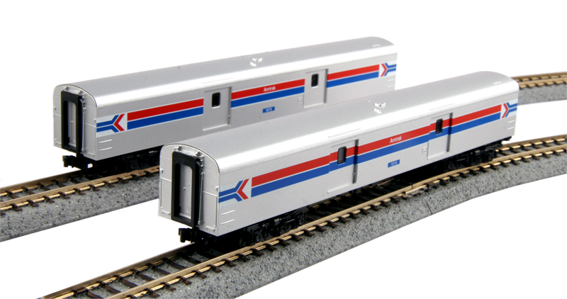 kato n scale amtrak passenger cars