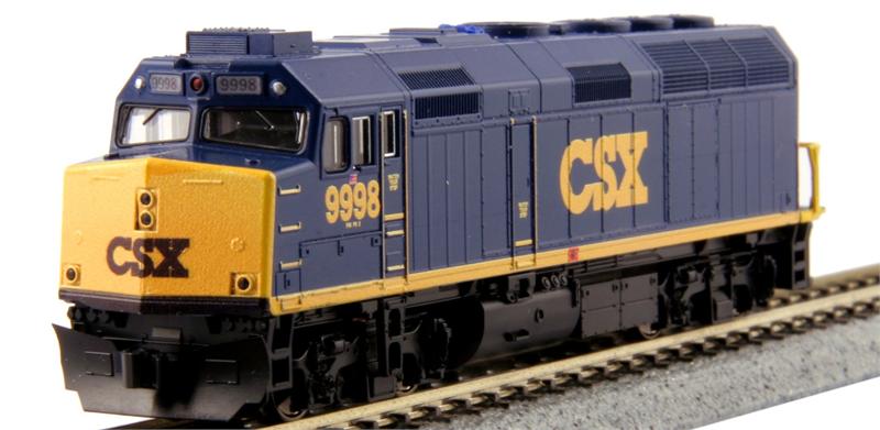n scale csx locomotives