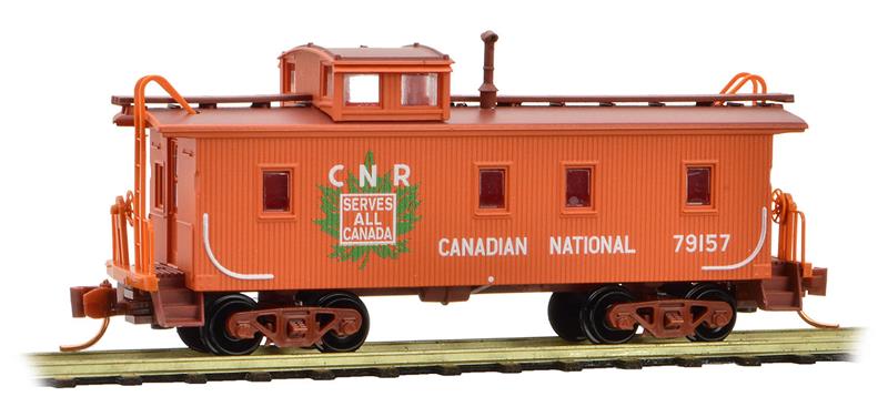 HO CANADIAN NATIONAL  WOOD TYPE  M/P  CABOOSE # 99148  CABOOSE  WOODEN CANADIAN 