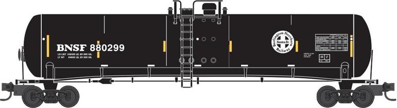 110 00 231 56 General Service Tank Car BNSF 880299 N Scale
