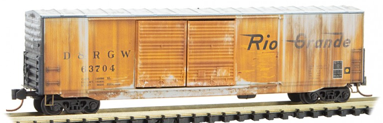 Micro-Trains MTL N-Scale 40ft Hy-Cube Box Denver Rio Grande Western/DRGW #67428