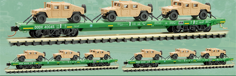 n scale military trains