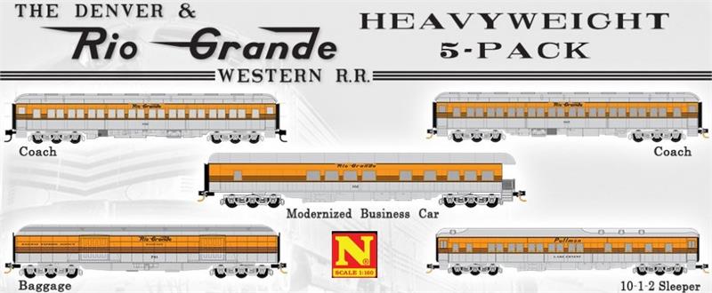 Micro-Trains MTL N-Scale 40ft Hy-Cube Box Denver Rio Grande Western/DRGW #67428