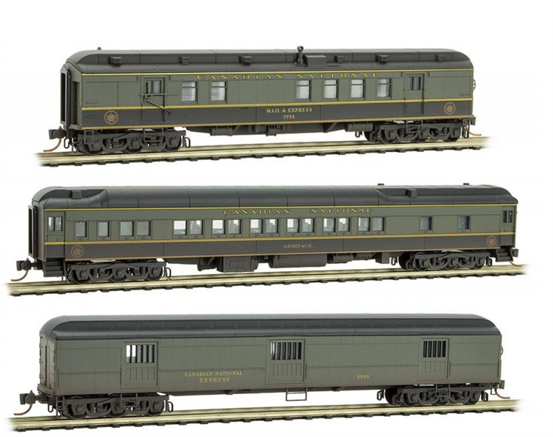 n scale passenger train sets