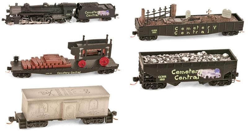 n scale steam train sets