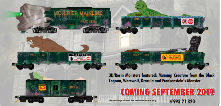 ho scale halloween train