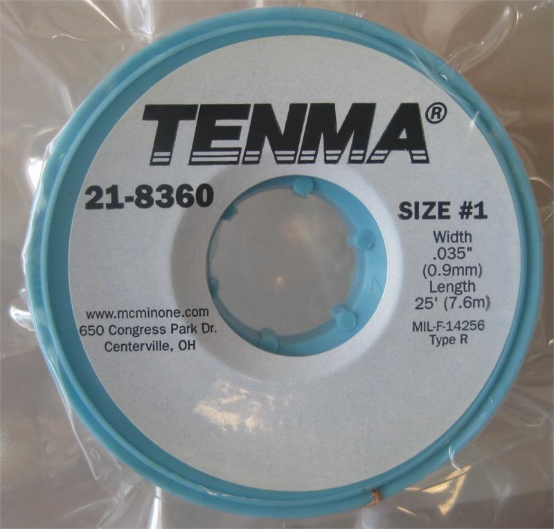 Rosin Flux Desoldering Braid 25' x 0.025''