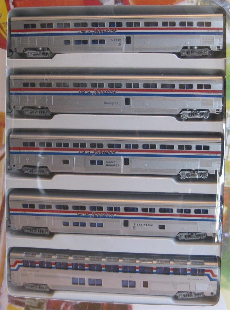 60-425  Microscale Decal N Gauge Amtrak Superliners Phase III