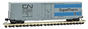 181 00 090 Micro-Trains 50' Standard box car Plug Door - Canadian National 289005 - N Scale