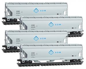 993 00 186 Covered Hoppers - ADM