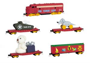 z scale christmas train