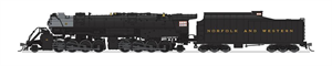 2-8-8-2 Y6b Norfolk & Western Steam locomotive - N Scale Broadway Limited