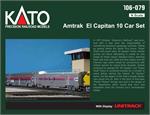 N Amtrak El Capitan Kato Train