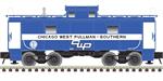 50003842 NE-6 CABOOSE Chicago, West Pullman & Southern 207 - N Scale