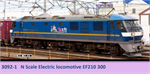 3092-1 Japanese Electric Locomotive - EF210 300 - Kato N Scale