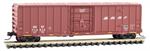 027 00 440 50' rib side box car Burlington Northern Santa Fe 713012 - N Scale Micro-Trains