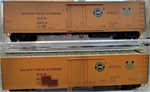 069 44 190 Weathered 51' Riveted Side Mechanical Reefer - Pacific Fruit Express