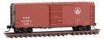 073 00 290 40' standard box car - Baltimore & Ohio 464874 - N Scale Micro-Trains