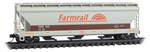 094 00 700 Bay ACF Covered Hopper - Farmrail - N Scale Micro-Trains
