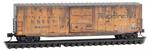 180 45 370 Micro-Trains 50' Standard box car - Denver Rio Grande Western 64073 - N Scale Micro-Trains