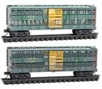 993 05 022 Stock Car Weathered - Ferrocarril del Pacifico