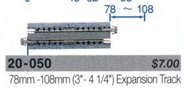 ~ 20-050 Kato N Scale UniTrack 78mm 4 1/4″ Expansion Track 1 Pc 108mm 3 