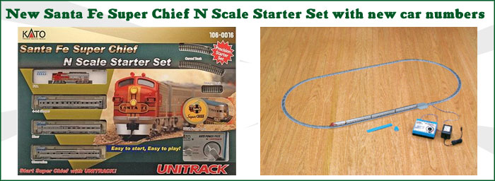 kato n scale santa fe super chief